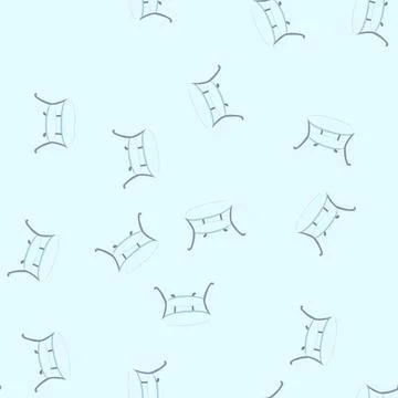 Seamless pattern wood glass table cartoon vector Stock Illustration