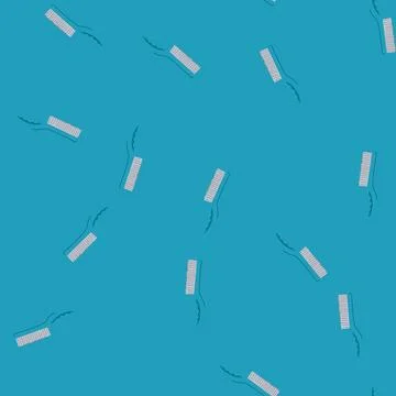 Seamless pattern wood wire brush cartoon vector Stock Illustration