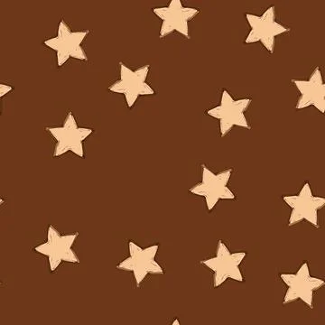 Seamless pattern wood wooden button cartoon vector Stock Illustration