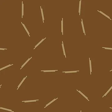 Seamless pattern Wooden floating shelf brown wall mounted furniture Stock Illustration