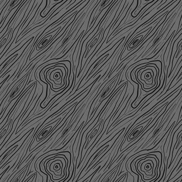 Seamless pattern of wooden lines on a gray background Stock Illustration