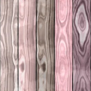 Seamless pattern of wooden planks Stock Illustration
