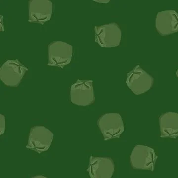 Seamless pattern wool beanie color icon vector Иллюстрация