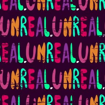 A seamless pattern of words in English in the style of graffiti. Quality vect 스톡 일러스트