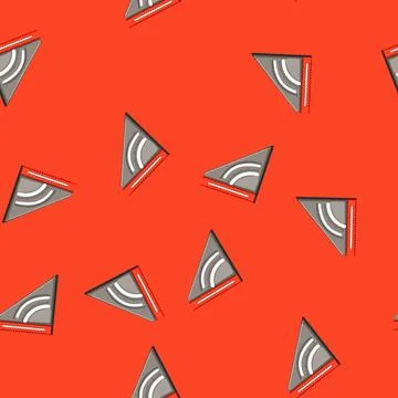 Seamless pattern work ruler builder cartoon vector 스톡 일러스트