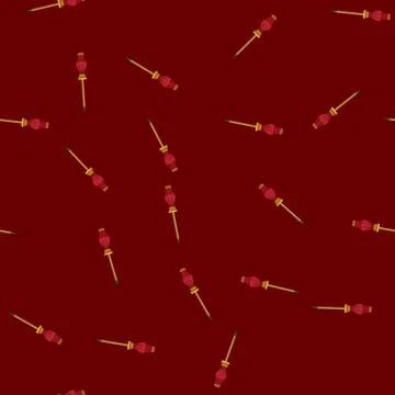 Seamless pattern work screwdriver tool cartoon vector Stock Illustration