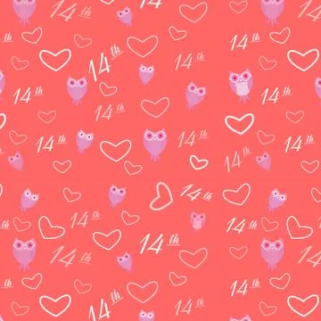 Seamless pattern for wrapping paper Stock Illustration