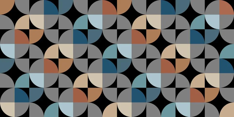 Seamless pattern. Wrapping paper pattern. Tiles. Stock Illustration