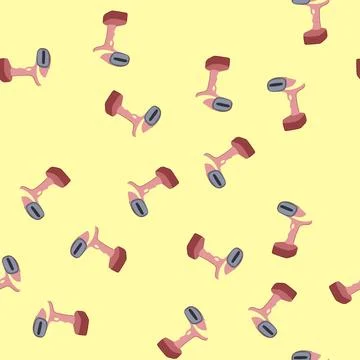 Seamless pattern wrinkle steamer portable cartoon vector Stock Illustration