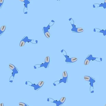Seamless pattern wrinkles steamer portable cartoon vector Stock Illustration