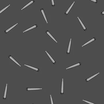 Seamless pattern writing interactive whiteboard pen cartoon vector Stock Illustration
