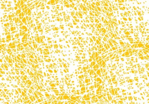 Seamless pattern with yellow and white scratches Stock Illustration