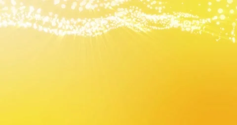 Seamless pattern in yellow color for text with border on top Stock Footage 137269696