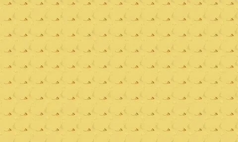 Seamless pattern of yellow ducks swimming on water Stock Illustration