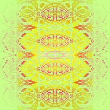 Seamless pattern yellow green Stock Illustration