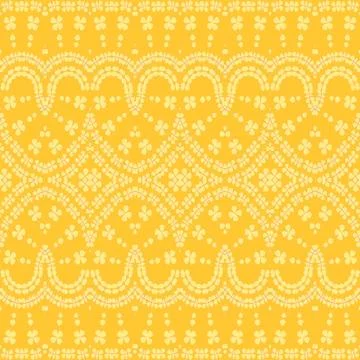 Seamless pattern yellow Stock-Illustration