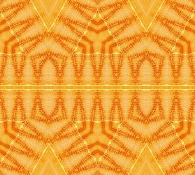 Seamless pattern yellow orange brown Stock Illustration
