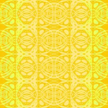 Seamless pattern yellow orange Stock Illustration