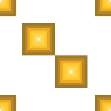 Seamless pattern with yellow squares vector Stock Illustration