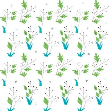 Seamless pattern of Yoga class Stock Illustration