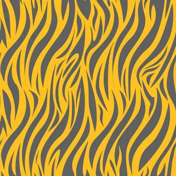 Seamless pattern of zebra stripes.Vector illustration Stock Illustration