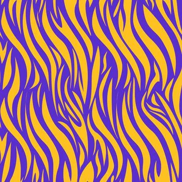 Seamless pattern of zebra stripes.Vector illustration Stock Illustration
