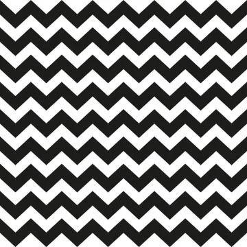 Seamless pattern with zig zag lines Stock Illustration