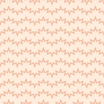 Seamless pattern with zig zag lines Stock Illustration