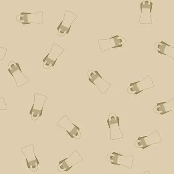 Seamless pattern zip zipper puller cartoon vector イラスト素材