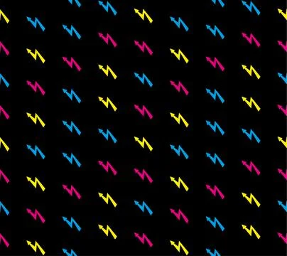 Seamless pattern with zippers. Stock Illustration