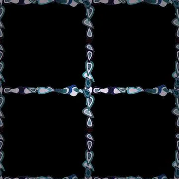 Seamless pattern.Hand drawn doodle frames. Vector illustration. Illustration in Illustrazione stock