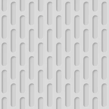 Seamless Patterns With Beveled Shapes. Abstract Grayscale Monochrome Pavetment Stock Illustration