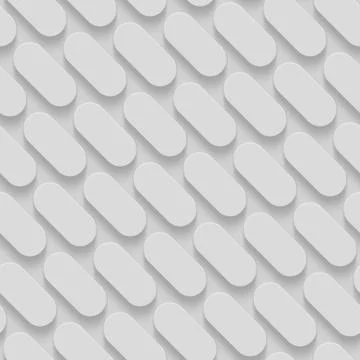 Seamless Patterns With Beveled Shapes. Abstract Grayscale Monochrome Pavetment Stock Illustration