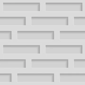 Seamless Patterns With Beveled Shapes. Abstract Grayscale Monochrome Pavetment Illustrazione stock