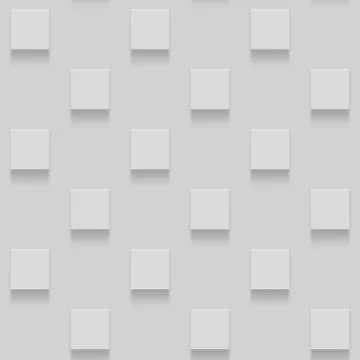 Seamless Patterns With Beveled Shapes. Abstract Grayscale Monochrome Pavetment Illustrazione stock