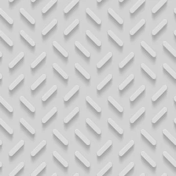 Seamless Patterns With Beveled Shapes. Abstract Grayscale Monochrome Pavetment Stock Illustration