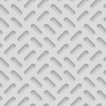 Seamless Patterns With Beveled Shapes. Abstract Grayscale Monochrome Pavetment Stock Illustration