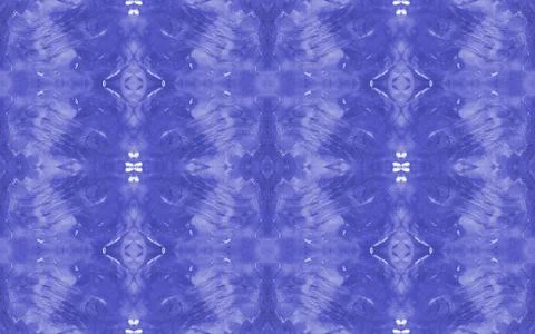 Seamless patterns on a blue background. Light and dark waves, stains, ripples Stock Illustration