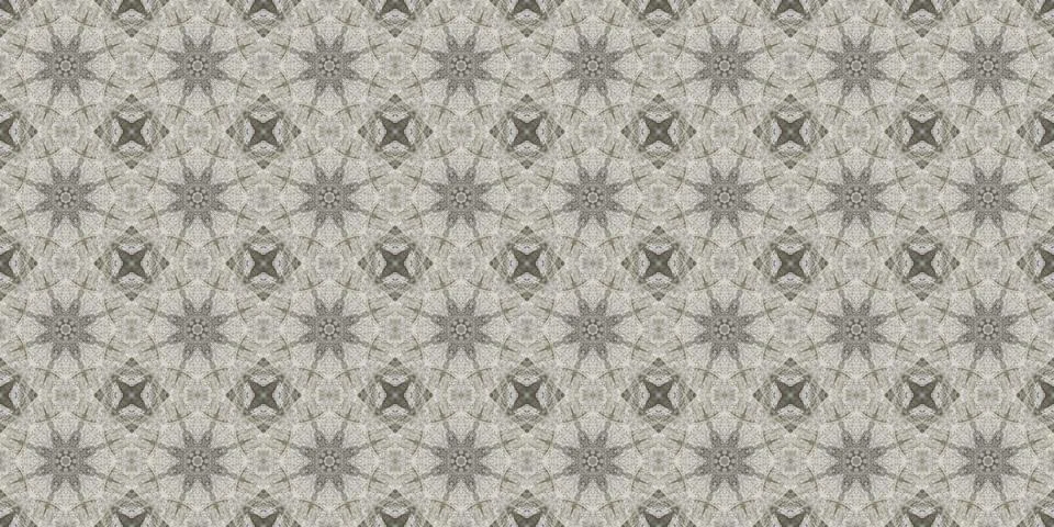 Seamless patterns. Texture of a geometric repeating pattern. Kaleidoscopic .. Stock Illustration