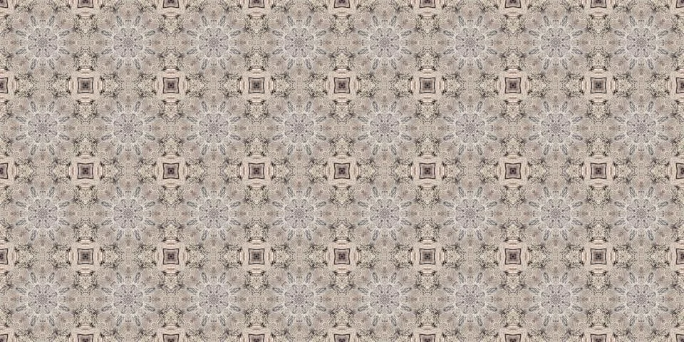 Seamless patterns. Texture of a geometric repeating pattern. Kaleidoscopic .. Stock Illustration