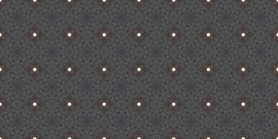 Seamless patterns. Texture of a geometric repeating pattern. Kaleidoscopic .. Stock Illustration