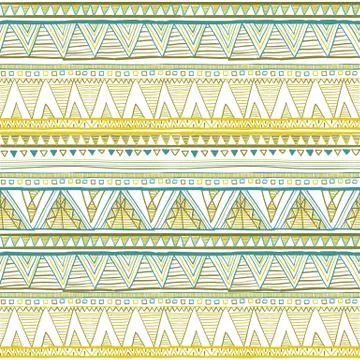 Seamless patterns with white, black, gold, zigzag lines and points, striped.. Stockillustratie