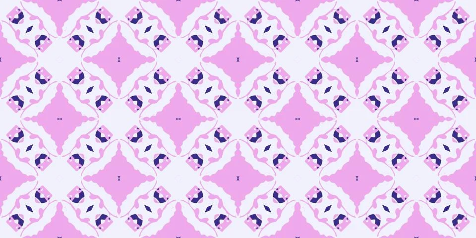 Seamless patterns,and batik patterns are designed for use in carpet,Batik. Stock Illustration