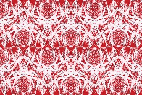 Seamless patterns,and batik patterns are designed for use incarpet,Batik. Stock Illustration