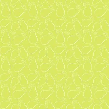 Seamless pear Stock Illustration
