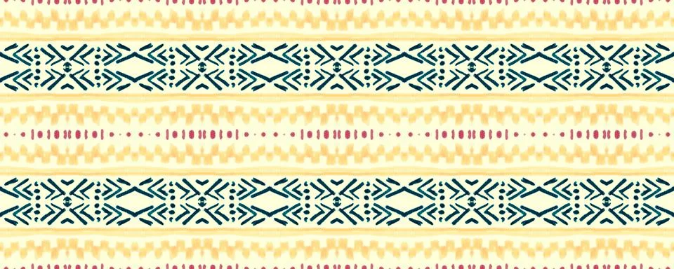 Seamless peruvian pattern. Hand drawn aztec illustration. 스톡 일러스트