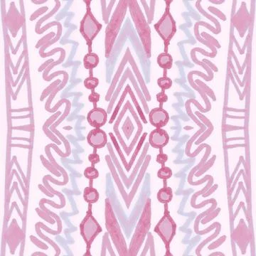 Seamless peruvian pattern. Hand drawn aztec illustration. Illustrazione stock