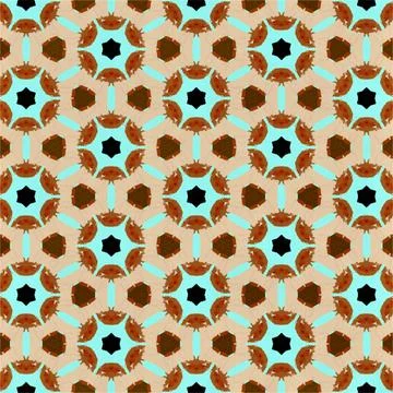 Seamless pettern with colored circles Stock Illustration