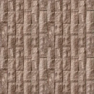 Seamless photo texture of brick setting Stock Photos