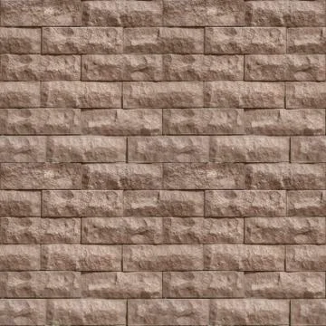 Seamless photo texture of brick setting Stock Photos